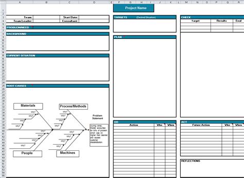 a3 report template free download excel